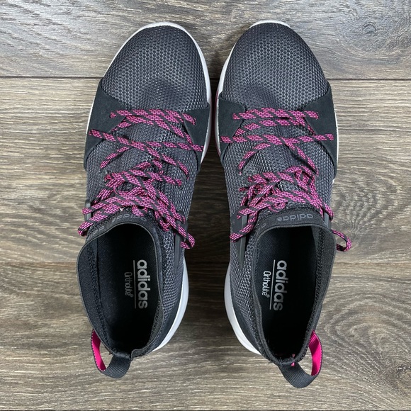 🚫SOLD! |•ADIDAS•| Quesa Black Gray Cloudfoam Marathon Running Shoes Size 7.5 - Picture 6 of 11